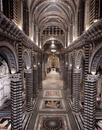 Il Pavimento del Duomo di Siena, meraviglia del Mondo 
