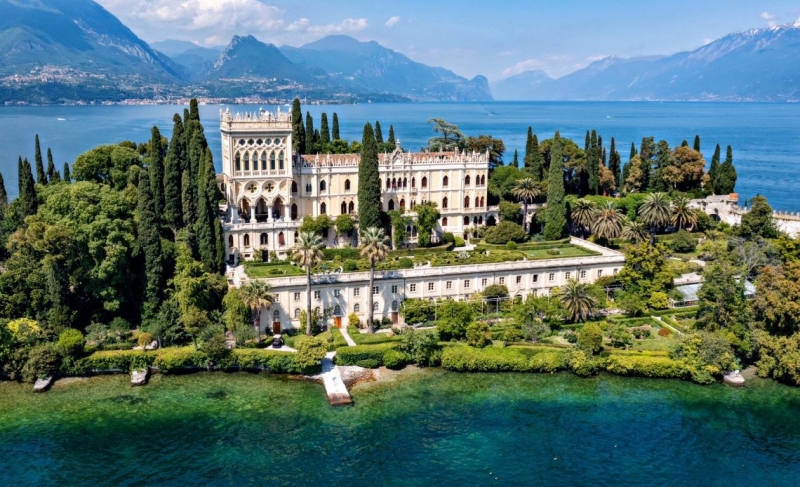 Isola del Garda: una visita esclusiva su un’isola verde ed elegante.